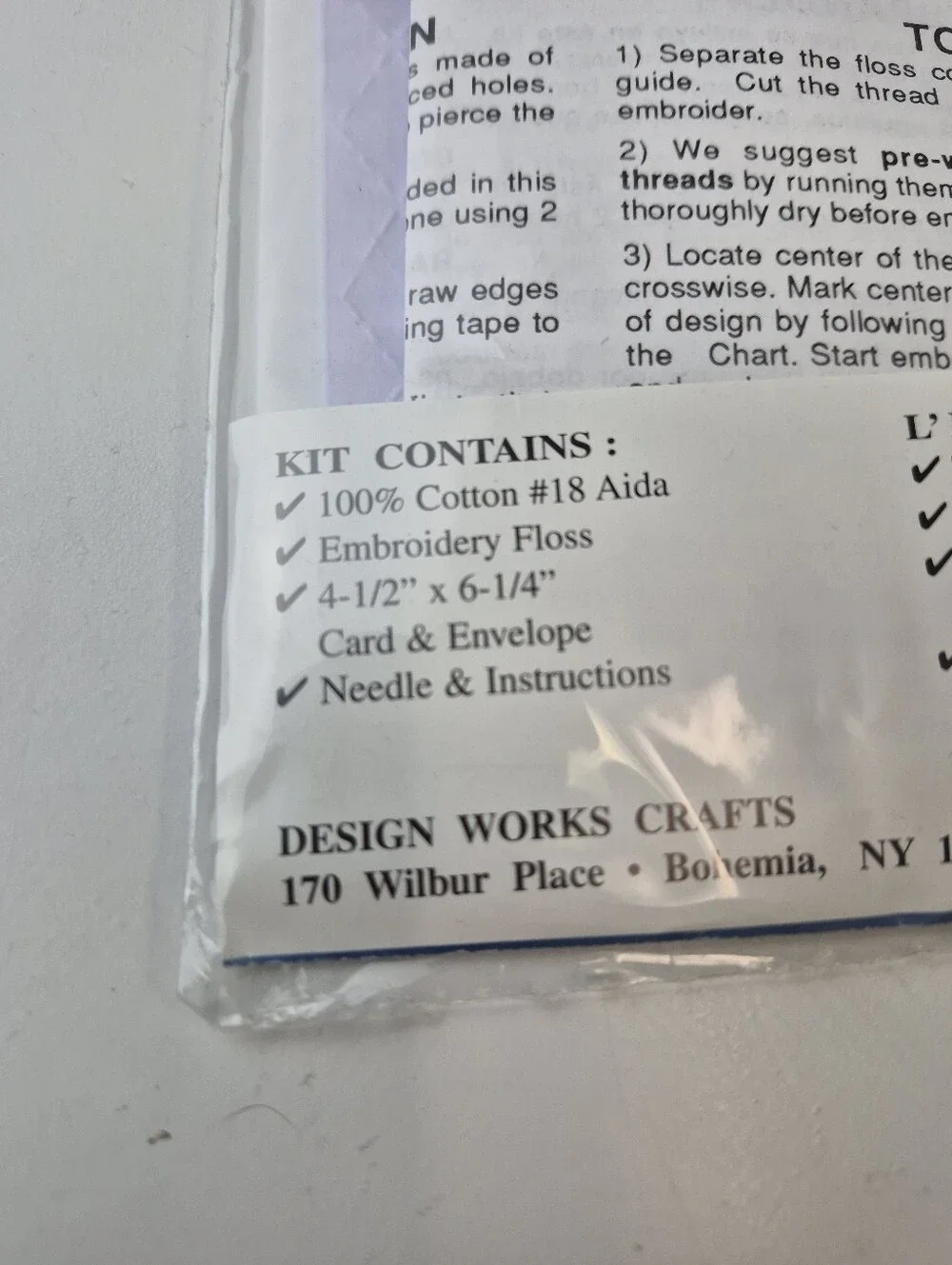 Design Works Crafts #823 Cross Stitch Greetings “For You” Card Kit New